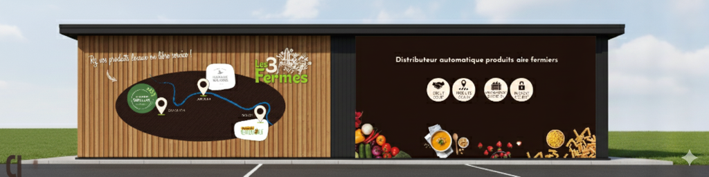 LES 3 FERMES DISTRIBUTEUR DE PRODUITS LOCAUX