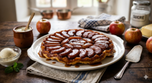 tarte tatin aux pommes