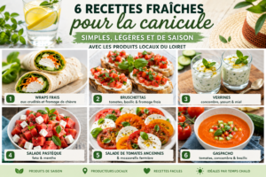 Recettes fraîches pour la canicule 6 idées simples - Les 3 Fermes