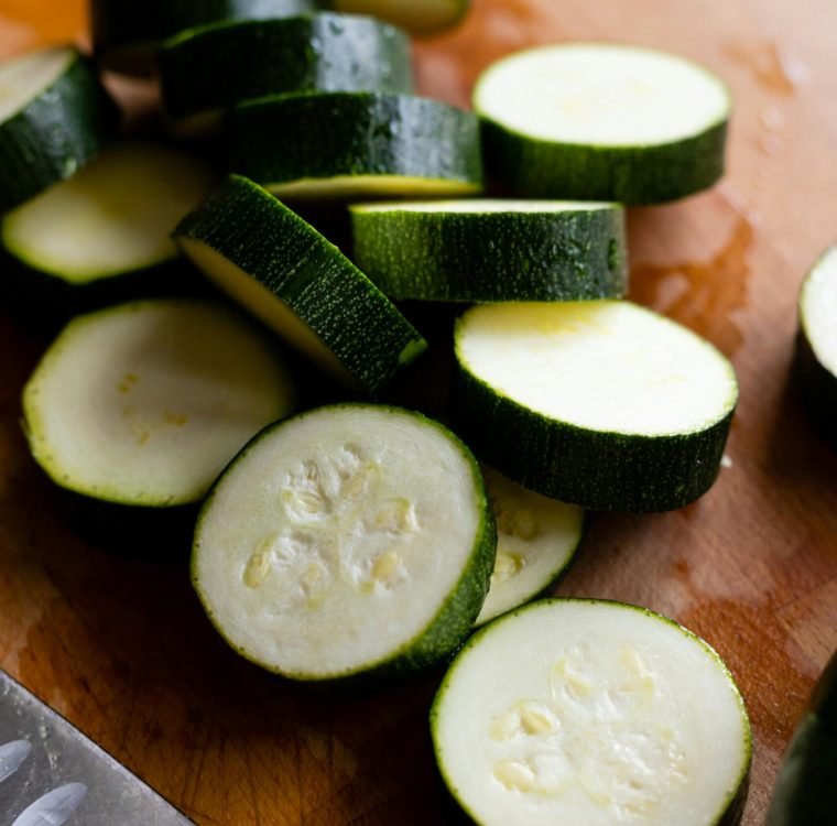 tarte courgette et fromage de chevre - les 3 fermes