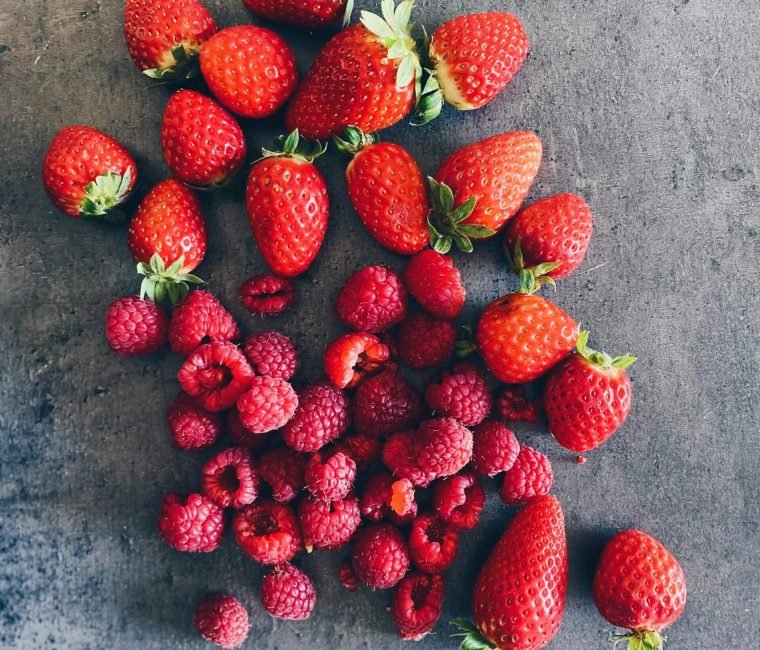 smoothie framboise-fraise - les 3 fermes